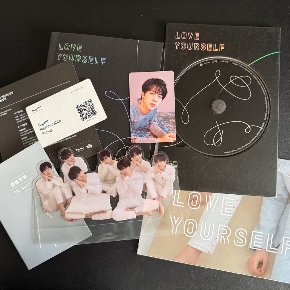 BTS TEAR ALBUM R VERSION
